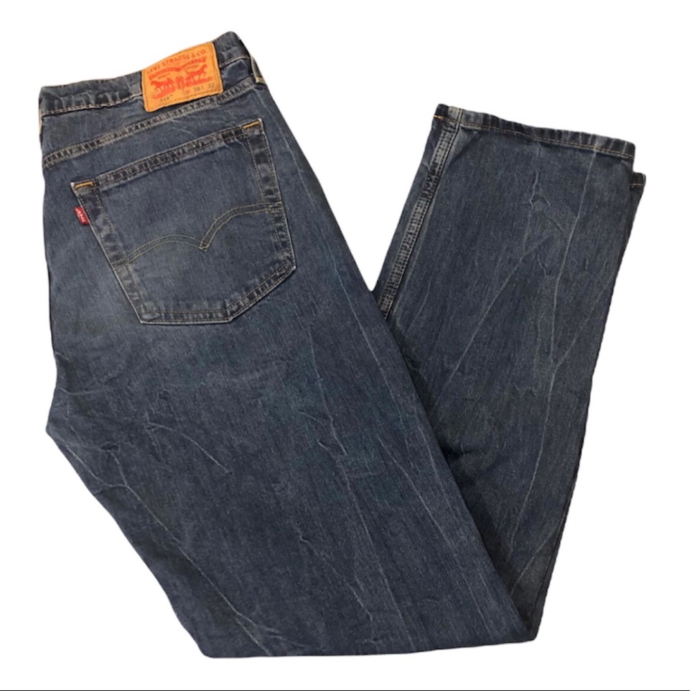 Levi’s Men’s 514 Straight Fit Medium Wash Jeans - 36W x 32L